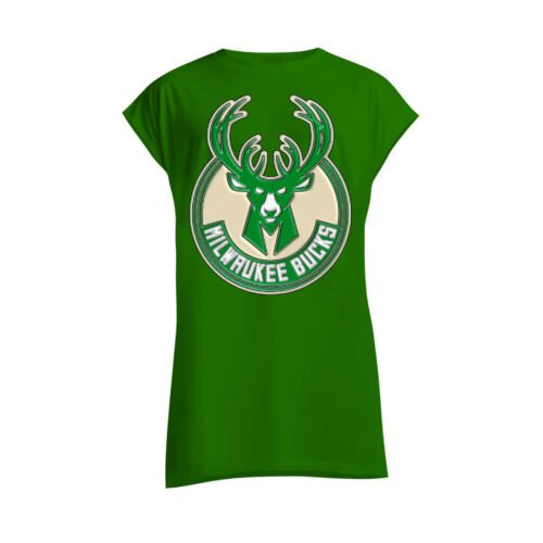 green sleeveless shirt milwaukee bucks DTG / DTF Print On Demand Sleeveless Milwaukee Bucks