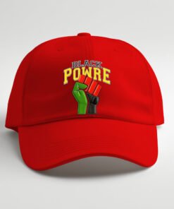 DTG / DTF Print On Demand Cap Black Power