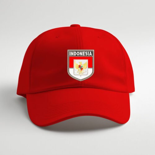 red cap indonesia DTG / DTF Print On Demand Cap Indonesia