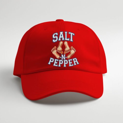 DTG / DTF Print On Demand Cap Salt N Pepper