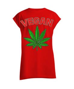 DTG / DTF Print On Demand Sleeveless Cannabis Vegan