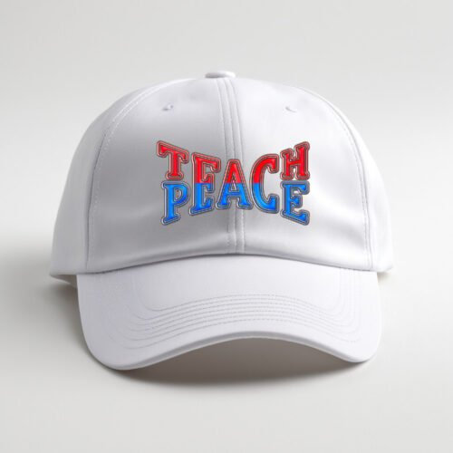 DTG / DTF Print On Demand Cap Teach Peace