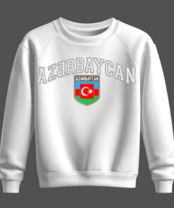 white sweatshirt, Azərbaycan, azerbaijan