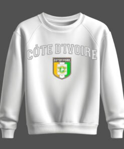 white sweatshirt, République de Côte d'Ivoire, ivory coast