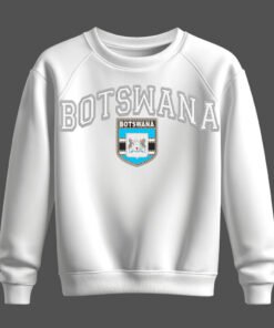 white sweatshirt, botswana