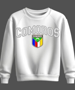 white sweatshirt, comores, comoros, جزر القمر