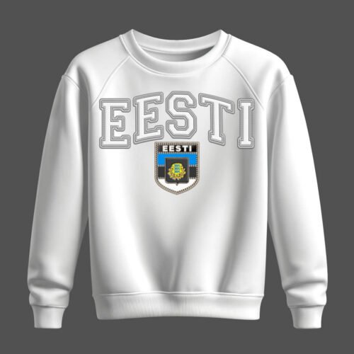 white sweatshirt, eesti, estonia