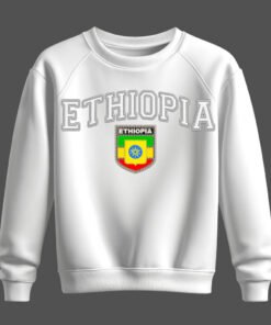 white sweatshirt, ethiopia, ኢትዮጵያ, itoobiya, itoophiyaa, itiyoppiya