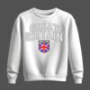 white sweatshirt, great britain