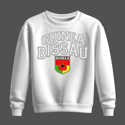 white sweatshirt, guiné bissau, guinea bissau white sweatshirt, guiné bissau, guinea bissau