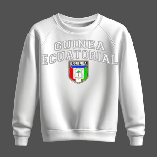 white sweatshirt, guinea ecuatorial, guiné equatorial, guinée équatoriale, equatorial guinea