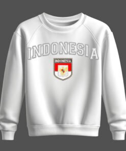 white sweatshirt, indonesia