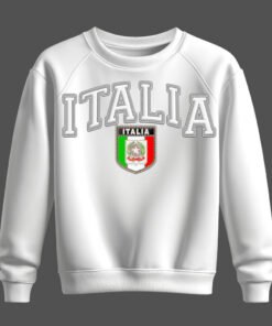 white sweatshirt, italy, Italia