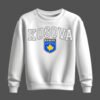 white sweatshirt, kosovo, kosoves, косово