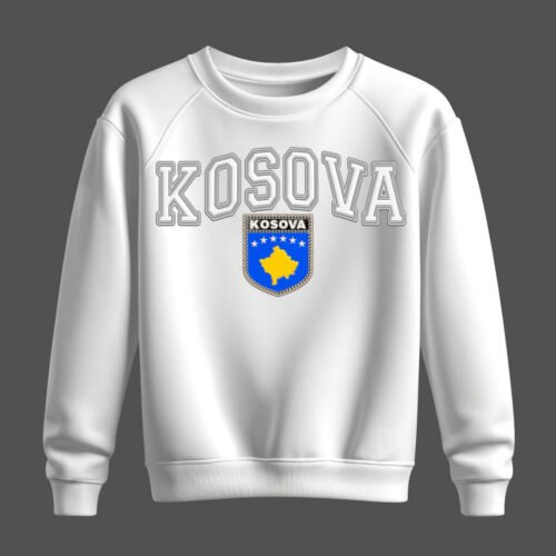 white sweatshirt, kosovo, kosoves, косово white sweatshirt, kosovo, kosoves, косово