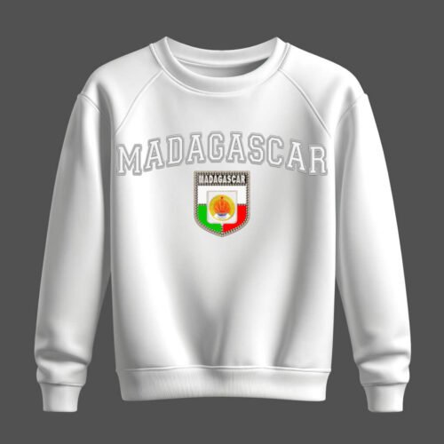 white sweatshirt, madagascar, Madagaskar, Madagascar white sweatshirt, madagascar, Madagaskar, Madagascar