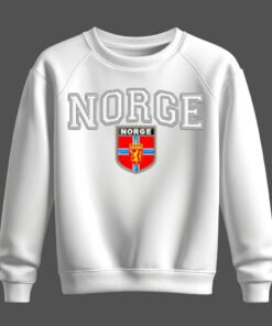 white sweatshirt, norway, norge