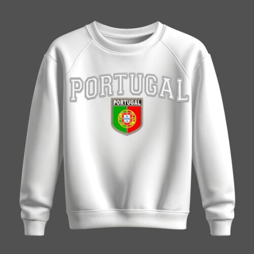 white sweatshirt, portugal