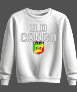 white sweatshirt, république du congo, r.d.Congo