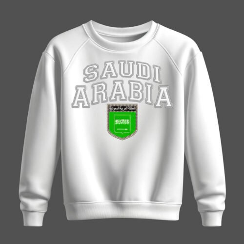 white sweatshirt, saudi arabia, المملكة العربية السعودية