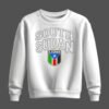 white sweatshirt, south sudan