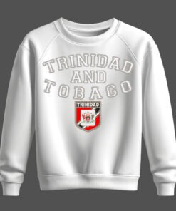 white sweatshirt, trinidad and tobago