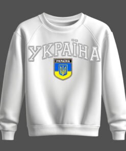 white sweatshirt, ukraine, Україна
