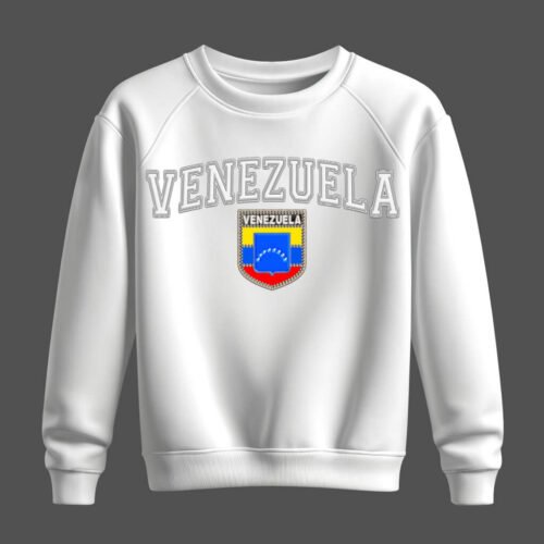 white sweatshirt, venezuela