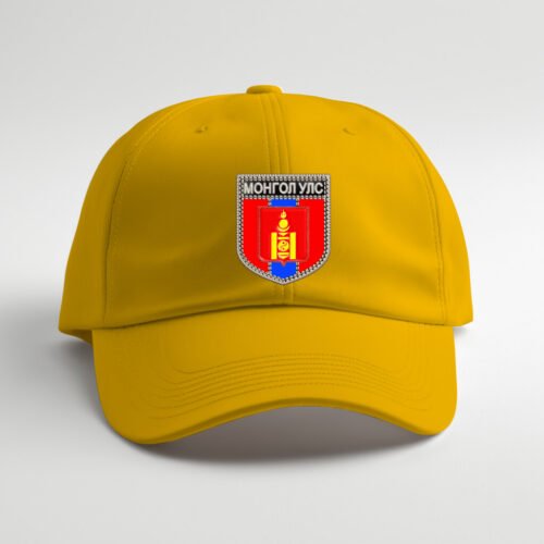 yellow cap mongolia, Монгол DTG / DTF Print On Demand Cap Mongolia