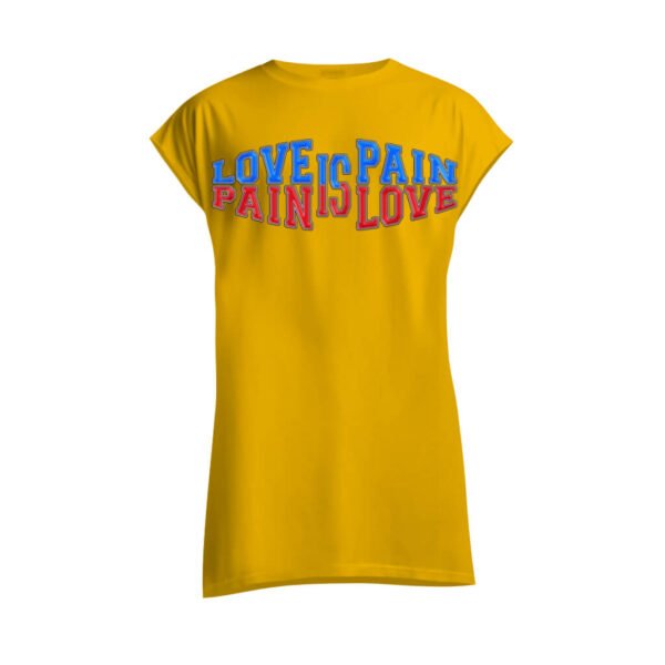 DTG / DTF Print On Demand Sleeveless Love Is Pain Pain Is Love