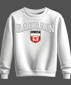 مَمْلَكَةُ الْبَحْرَيْن mamlakat al-white sweatshirt, baḥrayn, bahrain